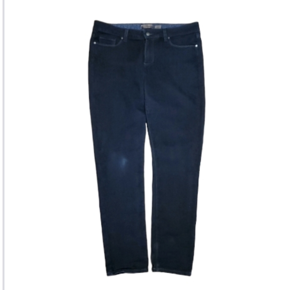 Paige Skyline Womans Dark Wash Stretch Jeans Size‎ 14